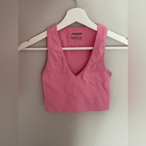 GARAGE Stella Seamless Plunge Tank Top